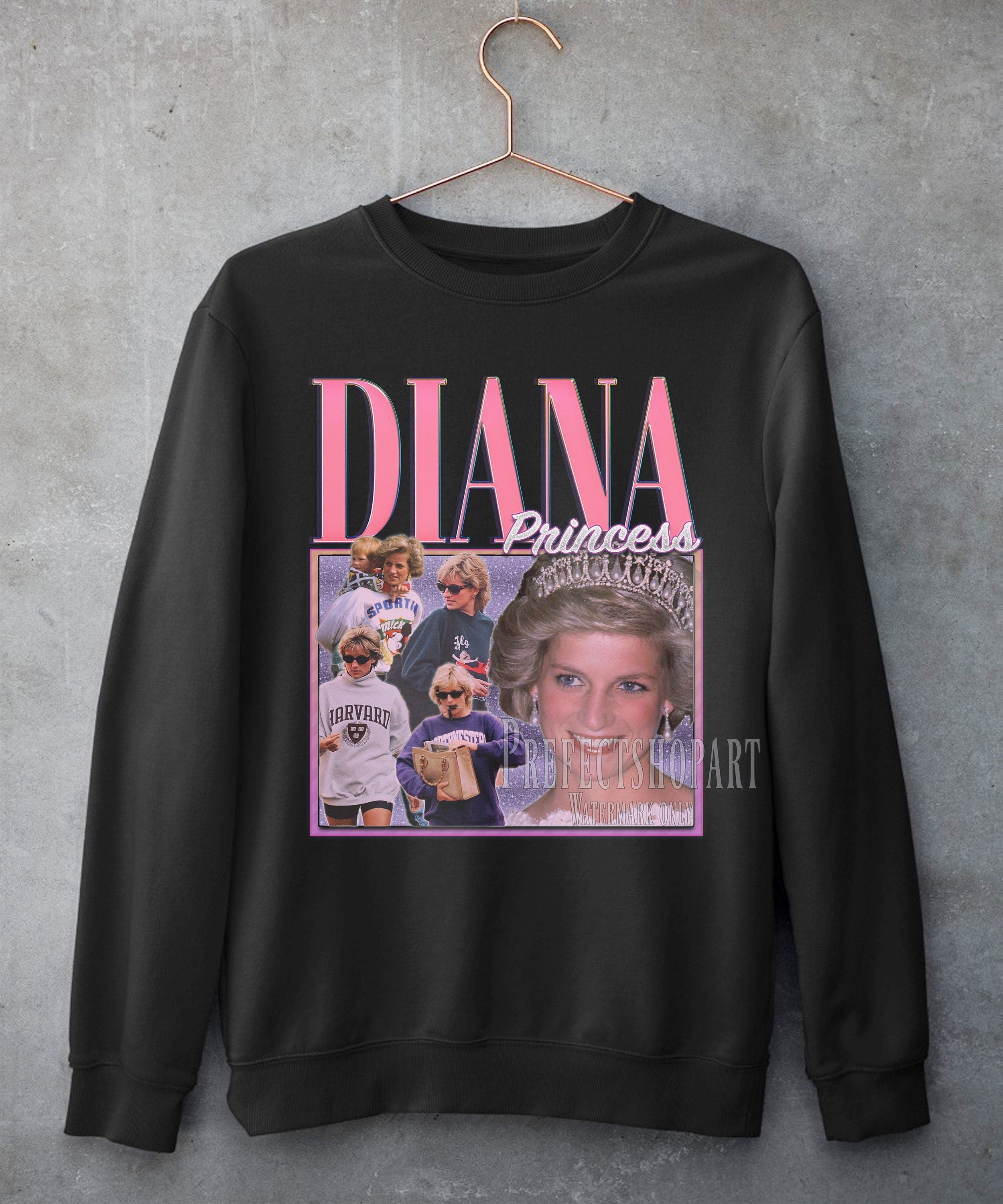 Princess Diana Retro Sweatshirt