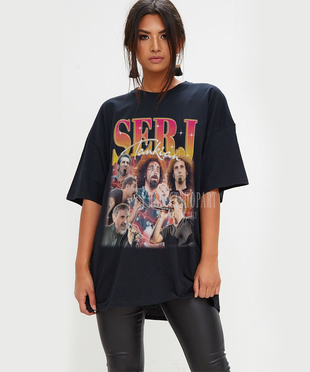 SERJ TANKIAN Vintage T-shirt - Serj Tankian Bootleg Tees
