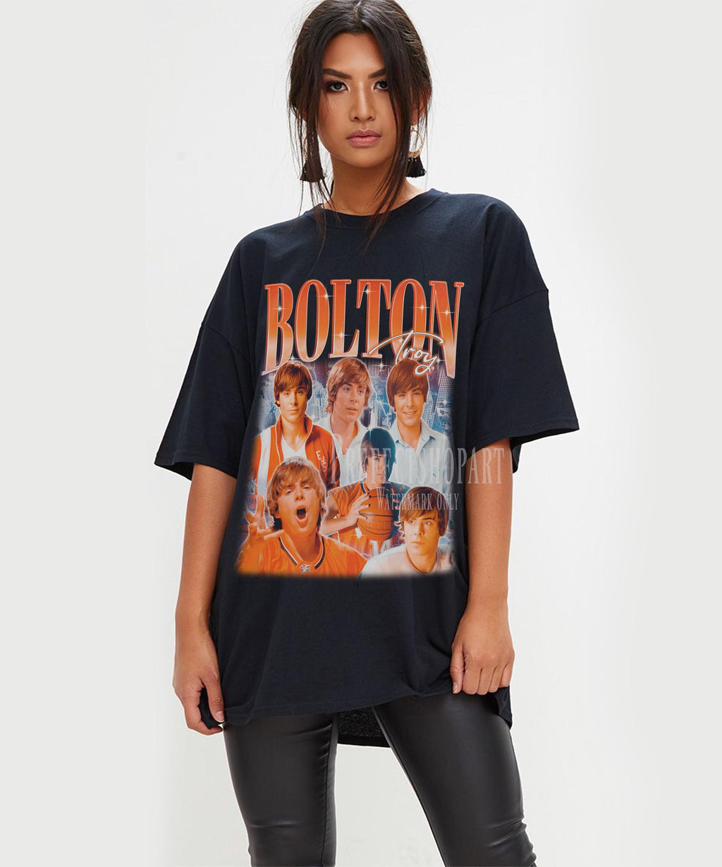 Troy Bolton 90's T-shirt - Troy Bolton Bootleg Tees
