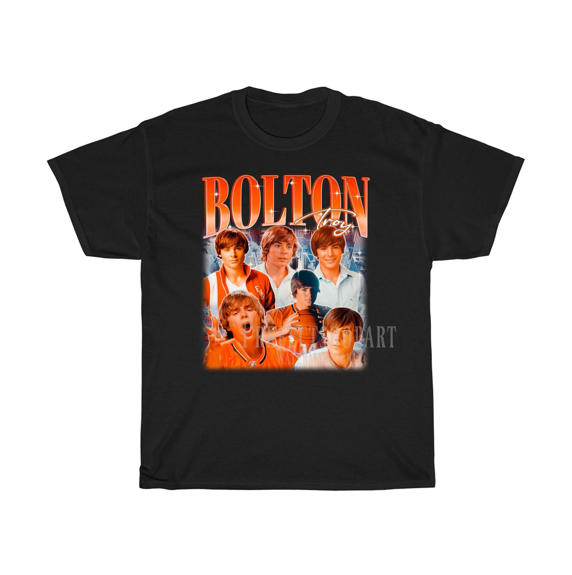 Troy Bolton 90's T-shirt - Troy Bolton Bootleg Tees