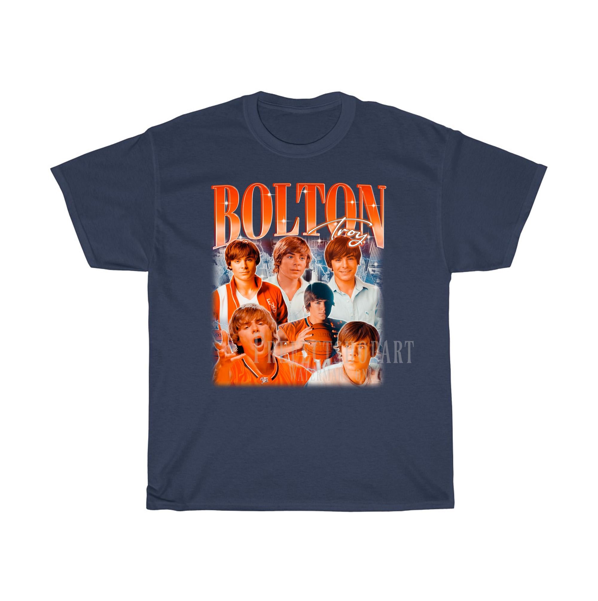 Troy Bolton 90's T-shirt - Troy Bolton Bootleg Tees